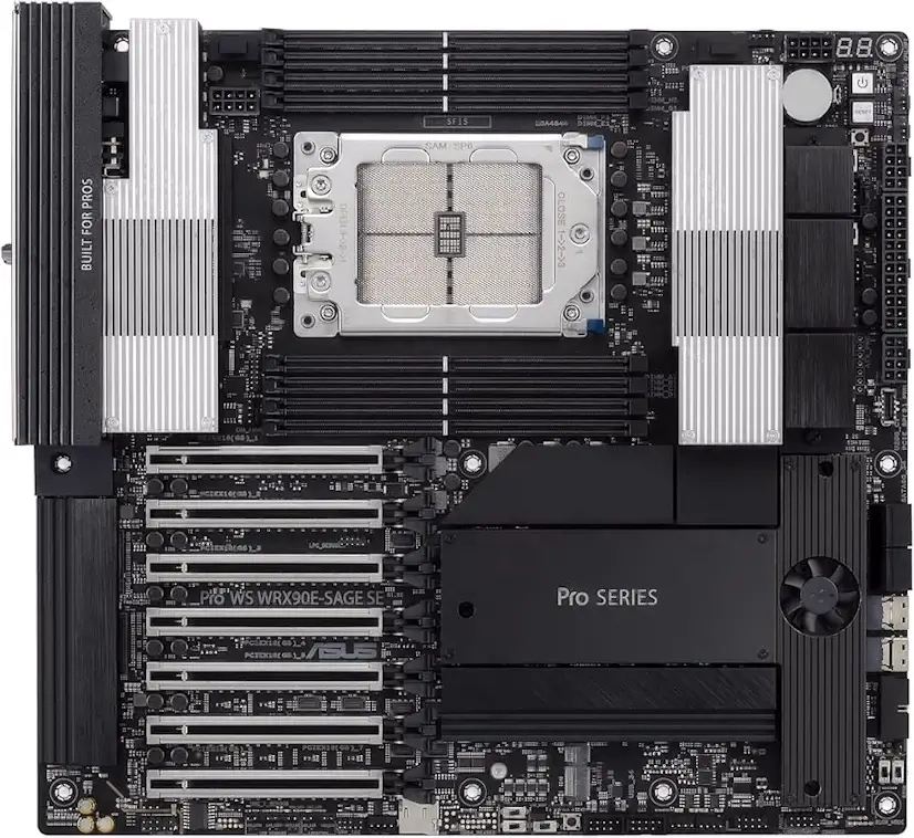 Montaje Placa Base ASUS PRO WS W890-SAGE-SE El Molar El Molar PC - Montaje Placa Base ASUS PRO WS W890-SAGE-SE El Molar